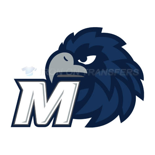 Monmouth Hawks Logo T-shirts Iron On Transfers N5163